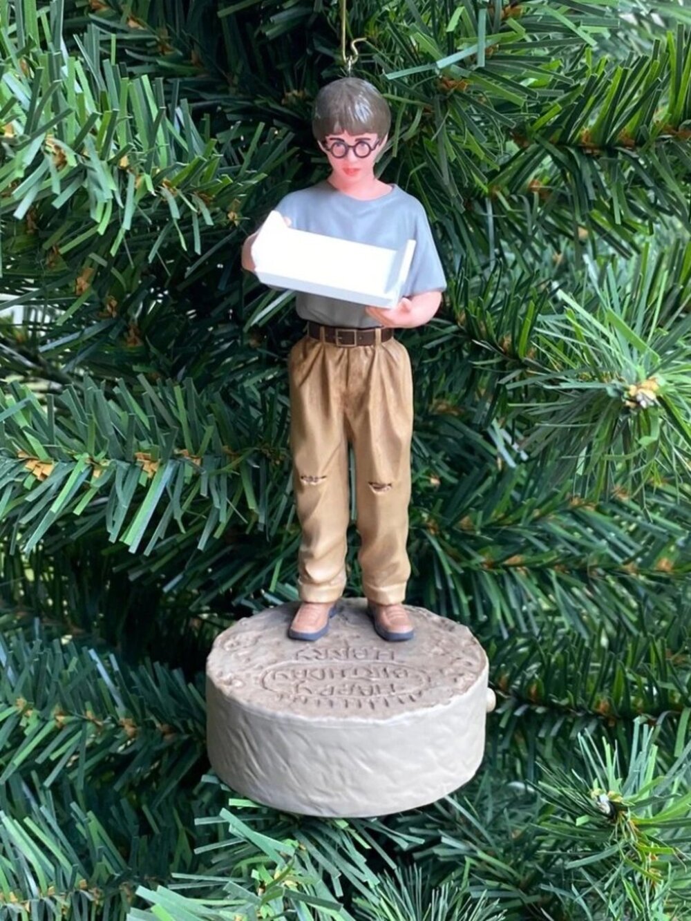 NWT Hallmark Happee Birthdae Harry Harry Potter magic sound ornament